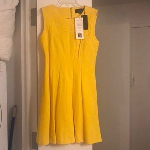 Ted Baker London Dresses - Ted Baker size 2 Mid yellow detail dress. Ted Baker London Dresses - Ted Baker size 2 Mid yellow detail dress.